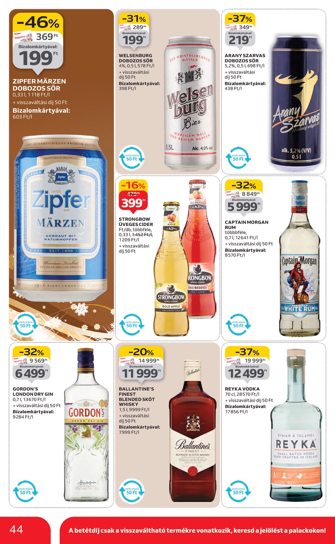 auchan - Auchan Hipermarket akciós újság, érvényes 11.27. - 12.03. - page: 44