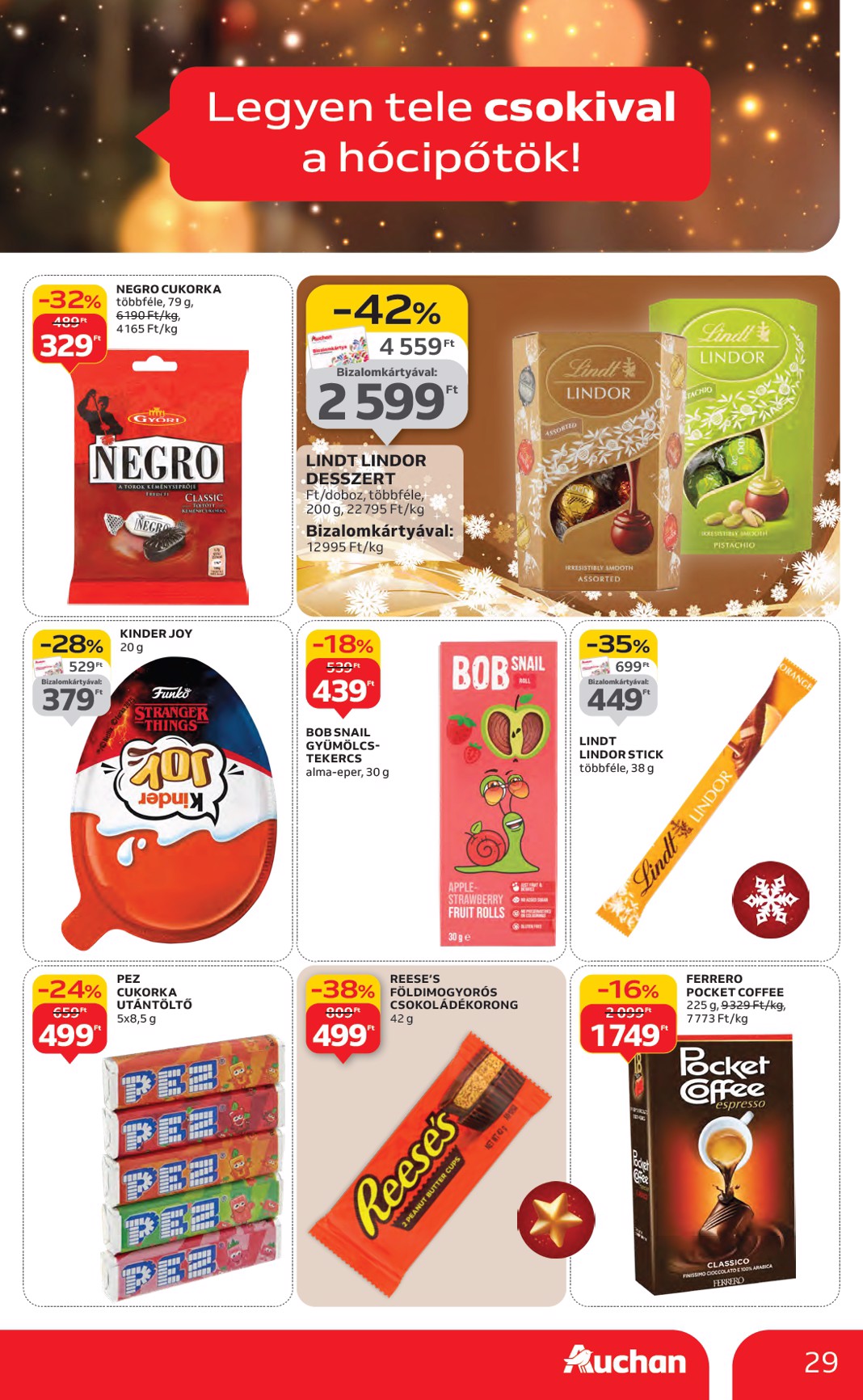 auchan - Auchan Hipermarket akciós újság, érvényes 11.27. - 12.03. - page: 29