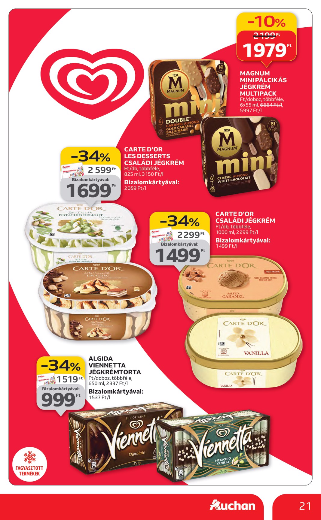 auchan - Auchan Hipermarket akciós újság, érvényes 11.27. - 12.03. - page: 21