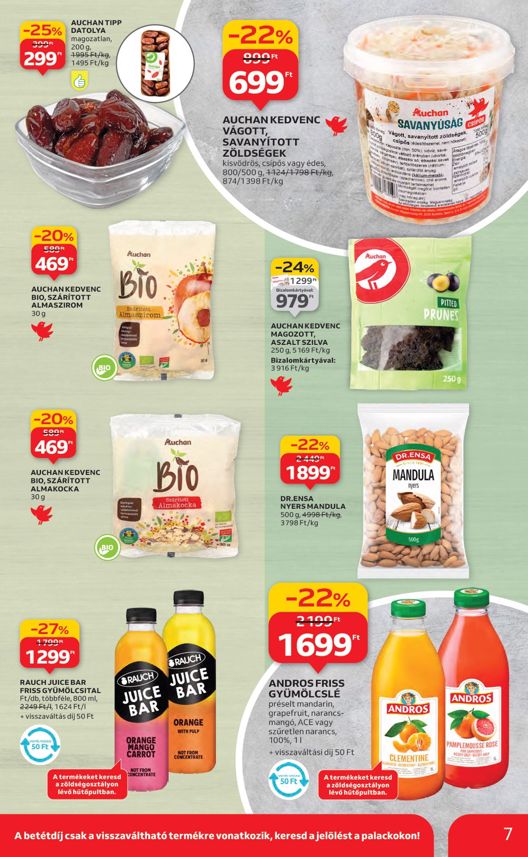 auchan - Auchan Hipermarket akciós újság, érvényes 11.27. - 12.03. - page: 7
