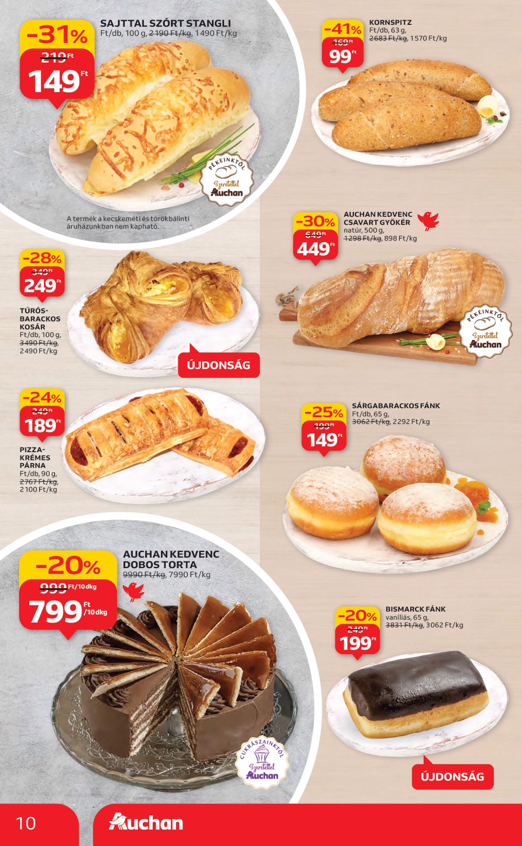 auchan - Auchan Hipermarket akciós újság, érvényes 11.27. - 12.03. - page: 10