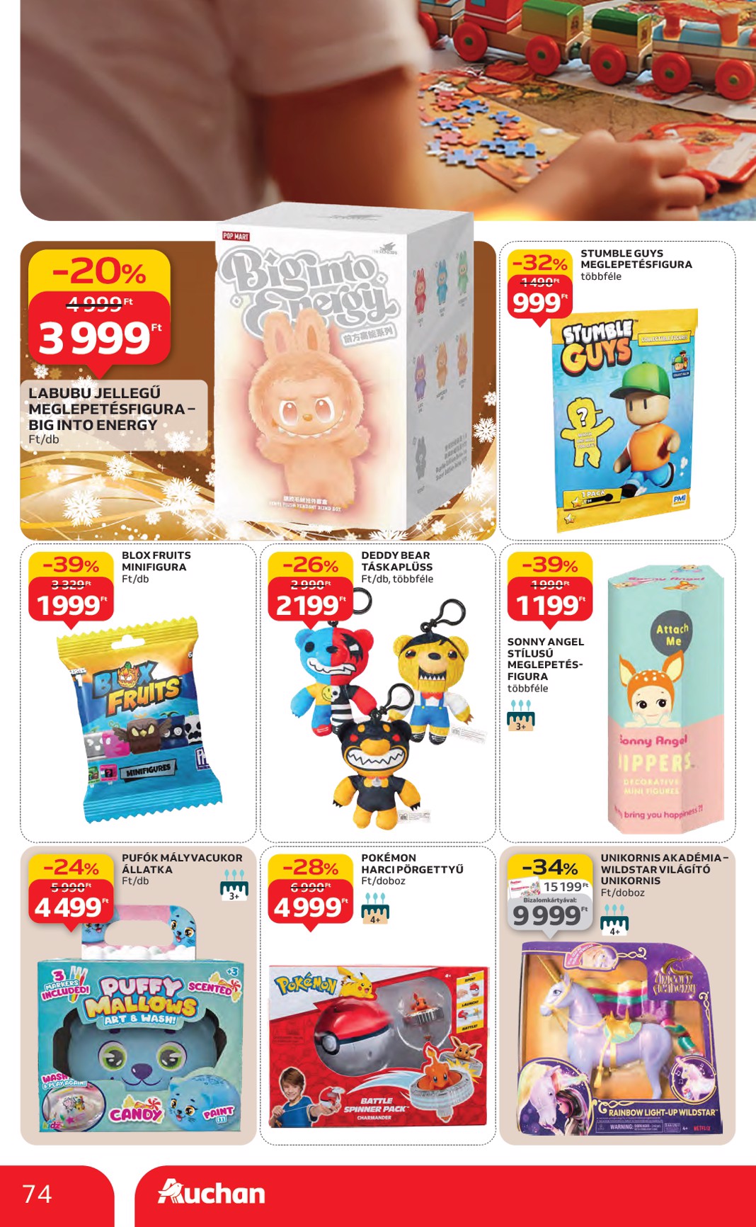 auchan - Auchan Hipermarket akciós újság, érvényes 11.27. - 12.03. - page: 74