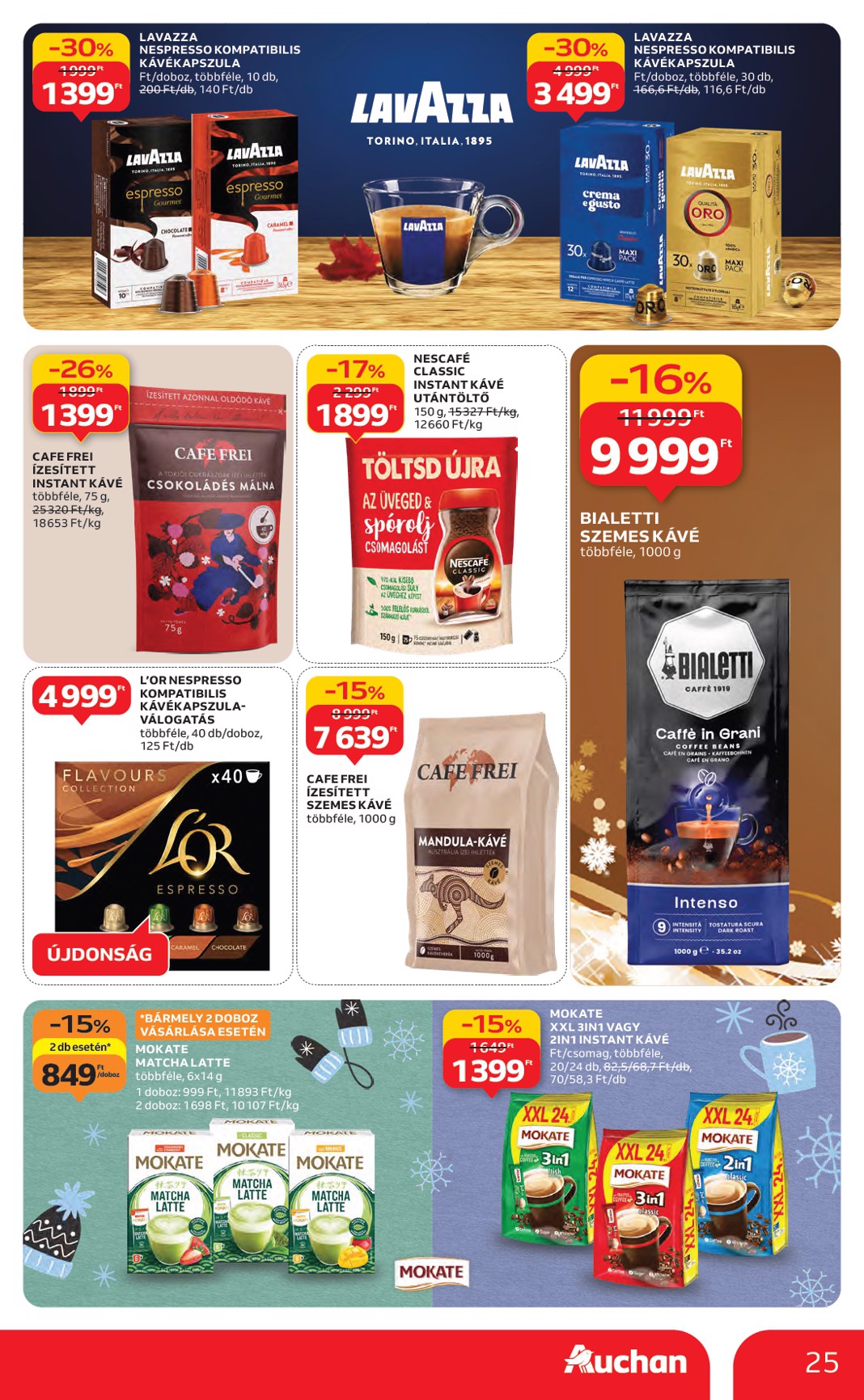 auchan - Auchan Hipermarket akciós újság, érvényes 11.27. - 12.03. - page: 25