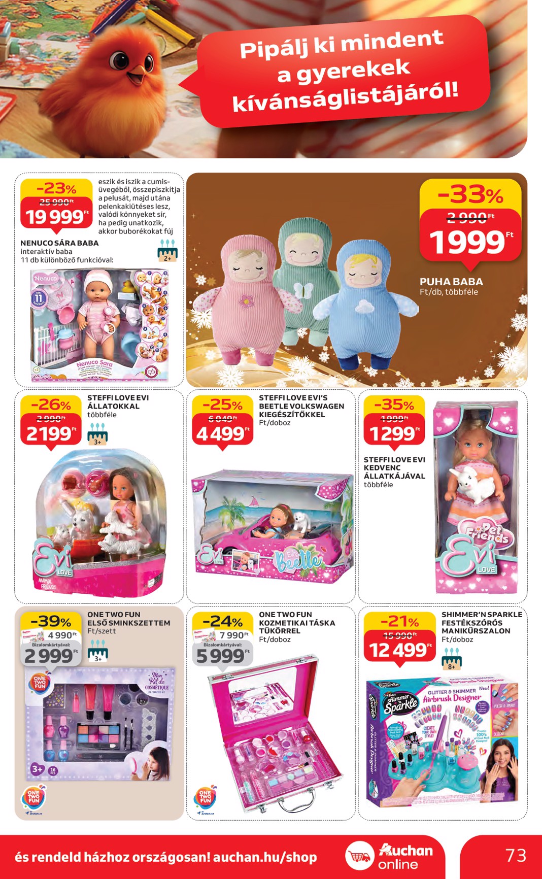 auchan - Auchan Hipermarket akciós újság, érvényes 11.27. - 12.03. - page: 73