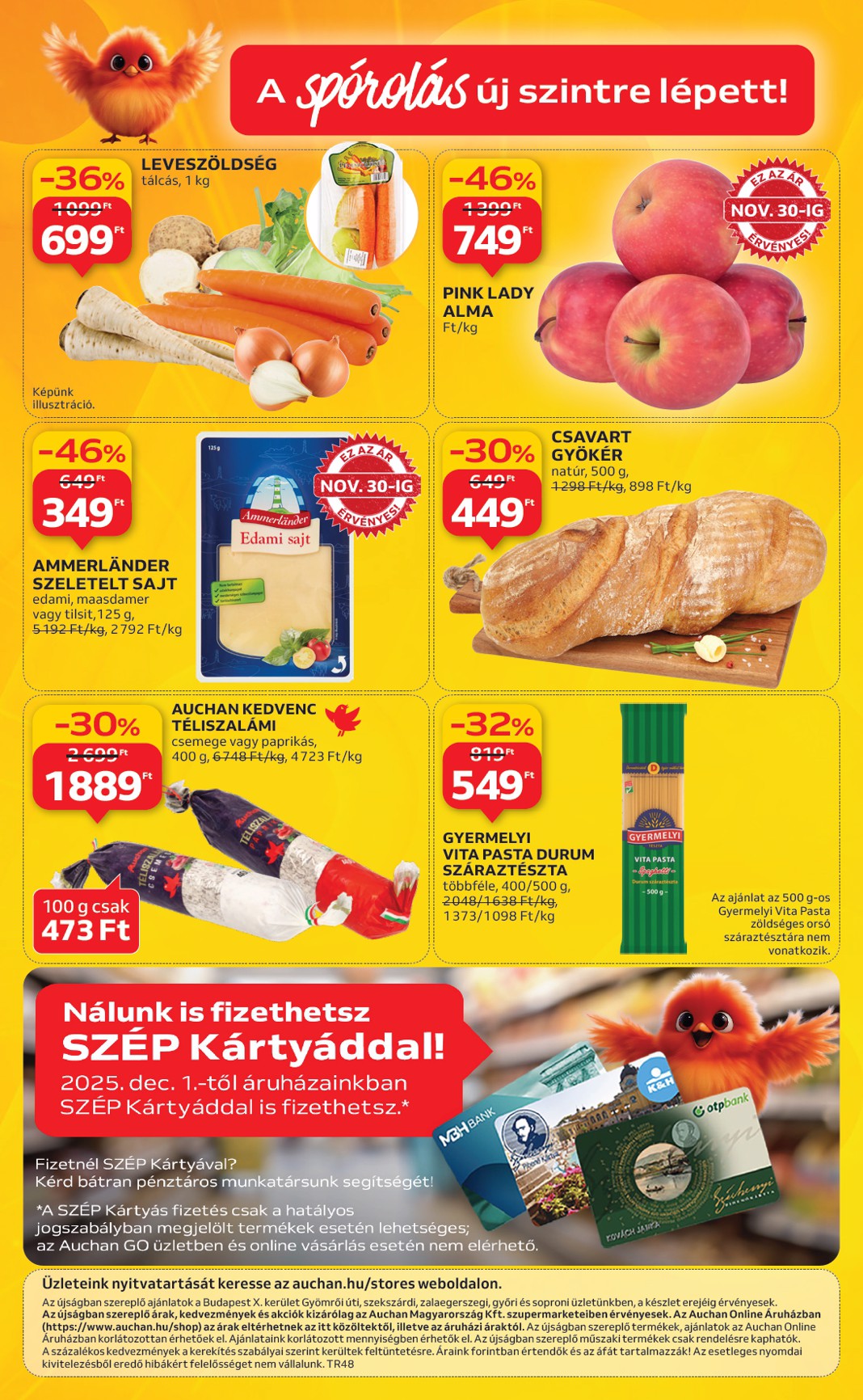 auchan - Auchan szupermarket akciós újság, érvényes 11.27. - 12.03. - page: 12