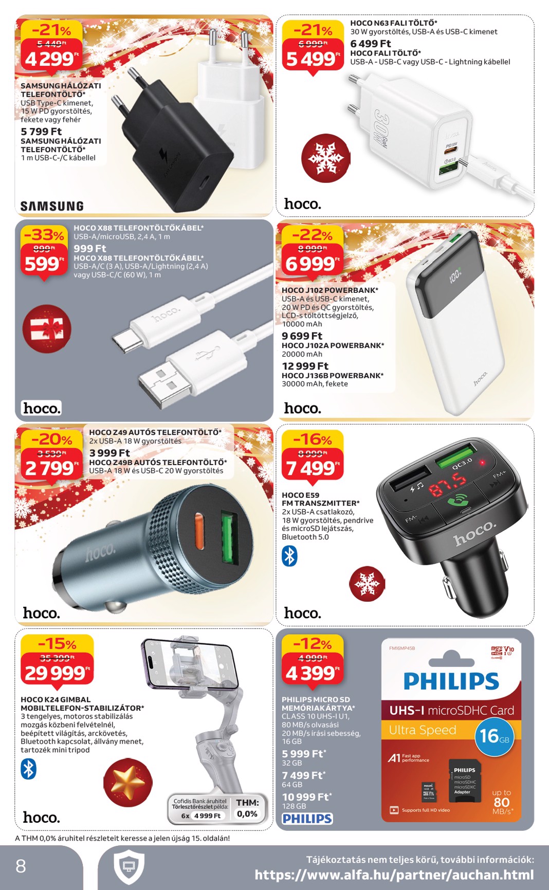 auchan - Auchan - Elektronikai ajánlataink akciós újság, érvényes 11.27. - 12.10. - page: 8