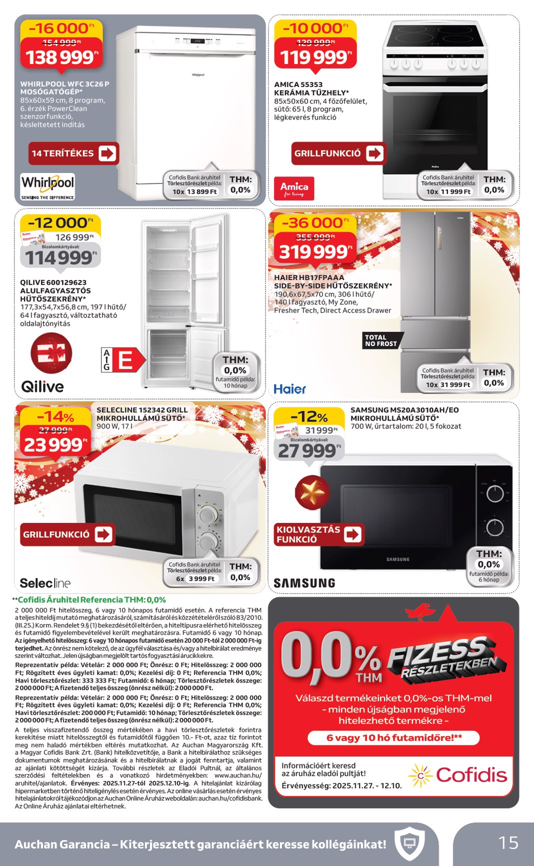 auchan - Auchan - Elektronikai ajánlataink akciós újság, érvényes 11.27. - 12.10. - page: 15