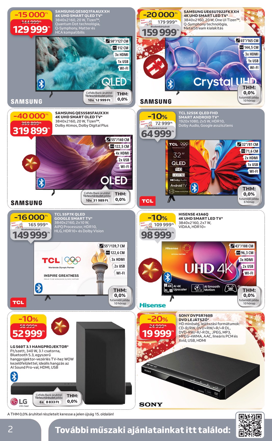 auchan - Auchan - Elektronikai ajánlataink akciós újság, érvényes 11.27. - 12.10. - page: 2