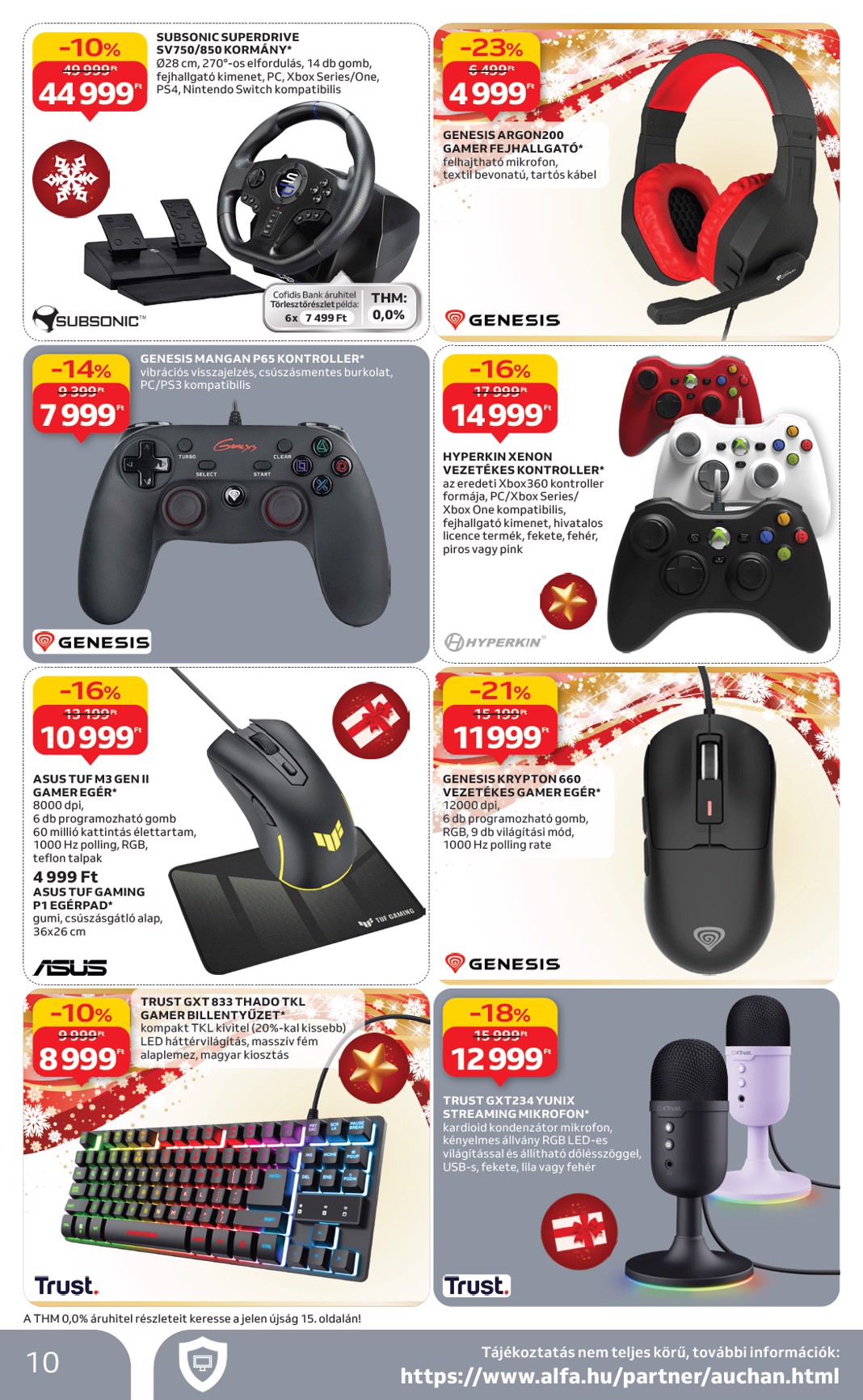 auchan - Auchan - Elektronikai ajánlataink akciós újság, érvényes 11.27. - 12.10. - page: 10