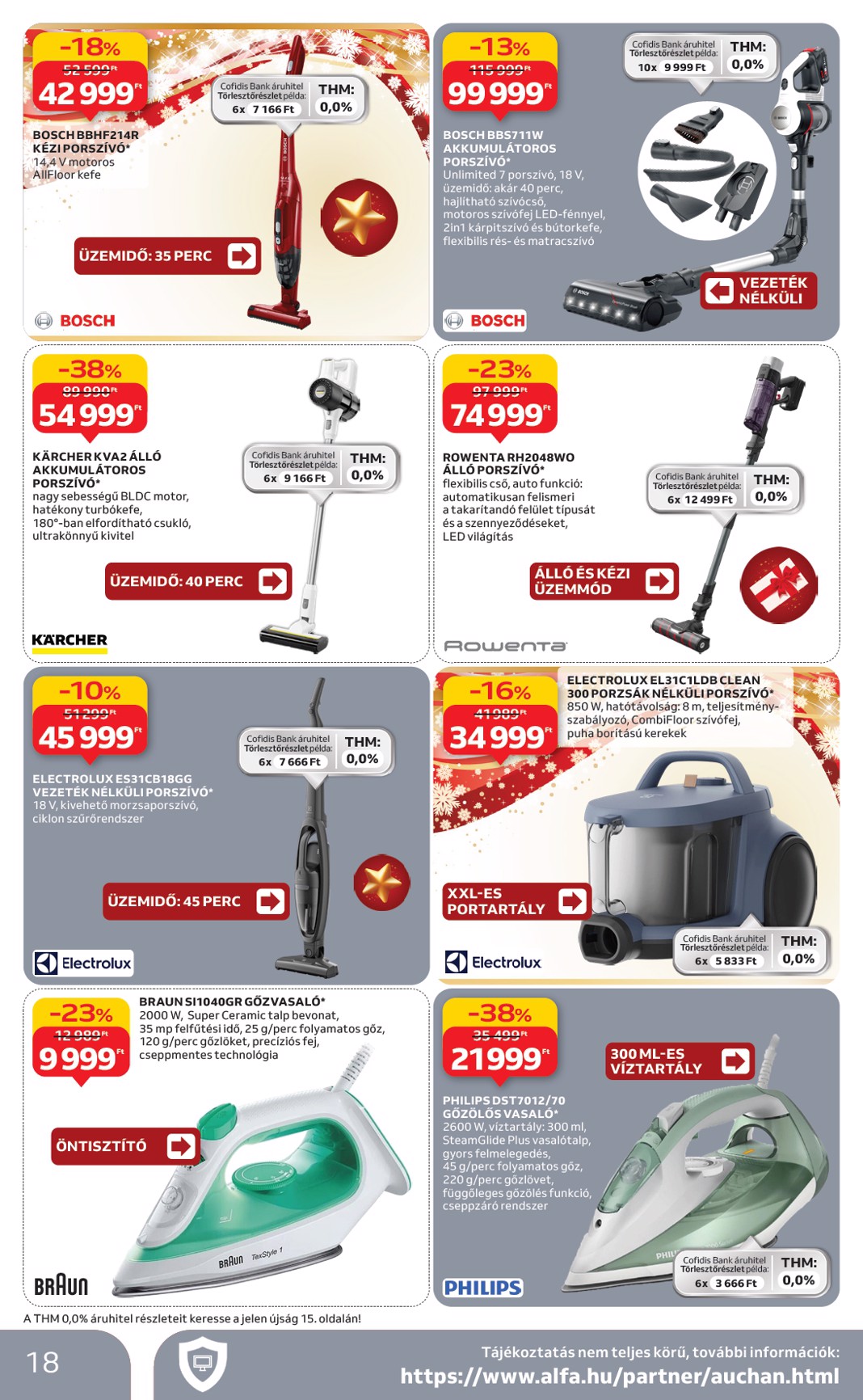 auchan - Auchan - Elektronikai ajánlataink akciós újság, érvényes 11.27. - 12.10. - page: 18