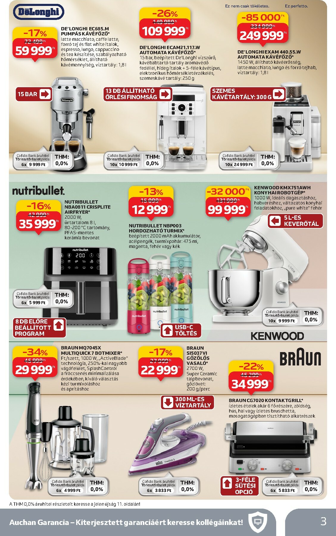 auchan - Auchan Hipermarket - Tamévkezdési ajánlataink akciós újság, érvényes 12.11. - 12.24. - page: 3
