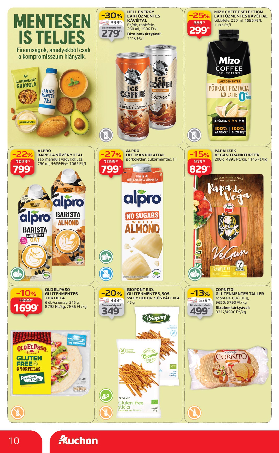 auchan - Auchan Hipermarket akciós újság, érvényes 12.27. - 12.31. - page: 10