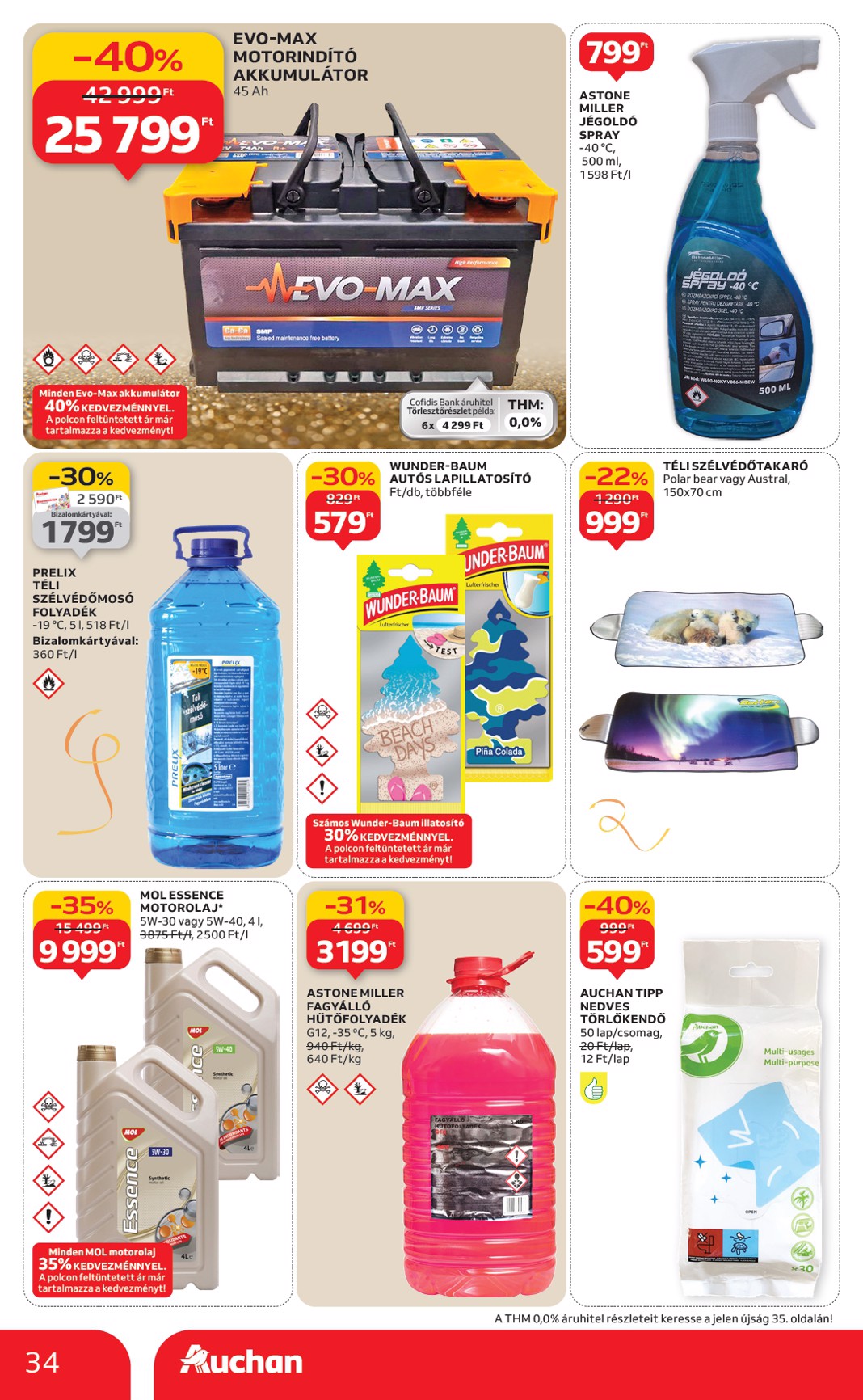 auchan - Auchan Hipermarket akciós újság, érvényes 12.27. - 12.31. - page: 34