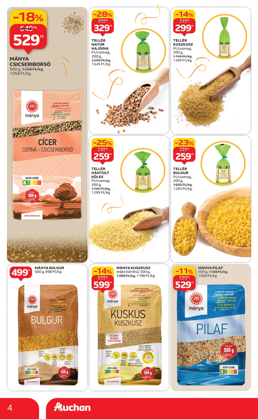 auchan - Auchan Hipermarket akciós újság, érvényes 12.27. - 12.31. - page: 4