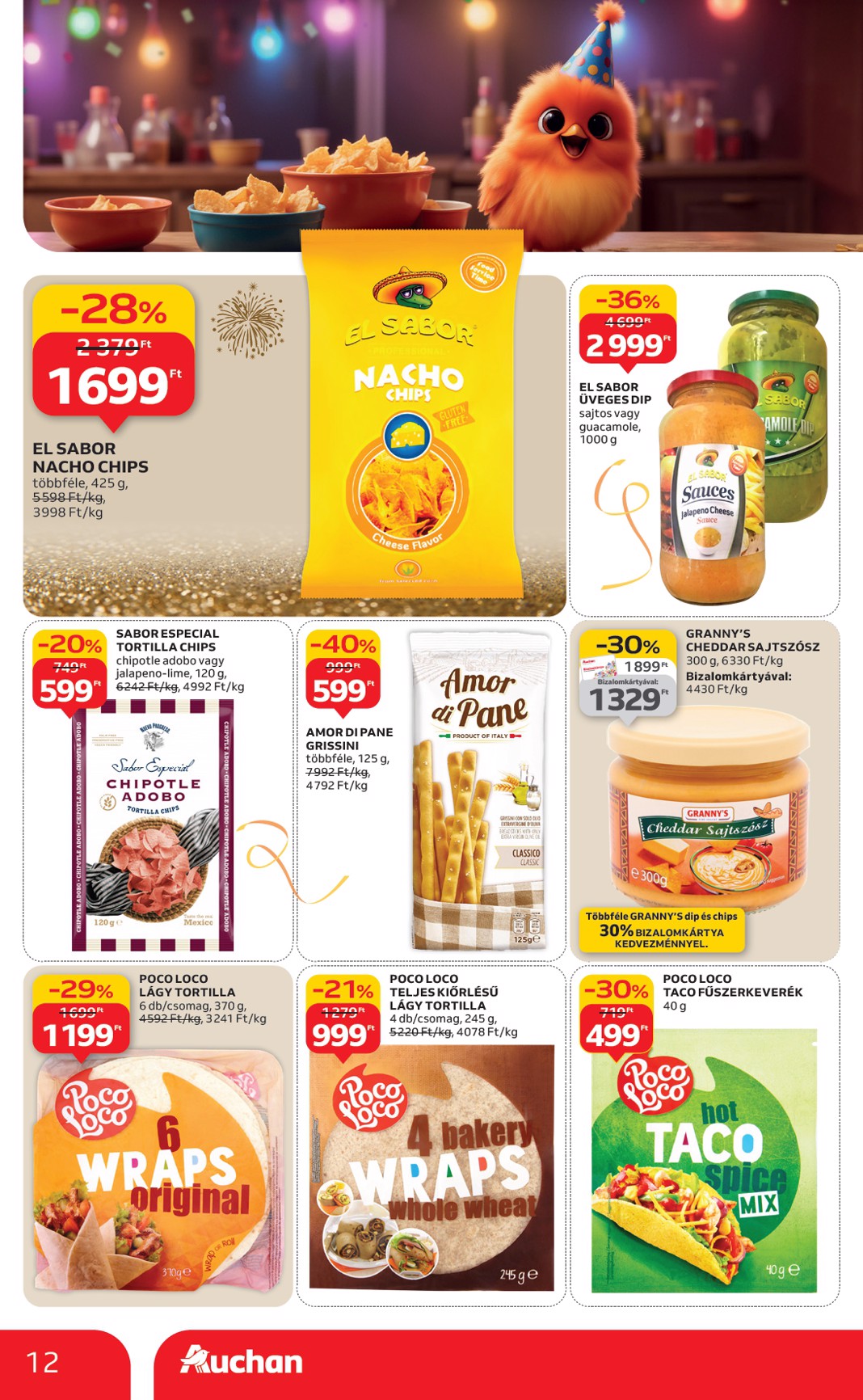 auchan - Auchan Hipermarket akciós újság, érvényes 12.27. - 12.31. - page: 12