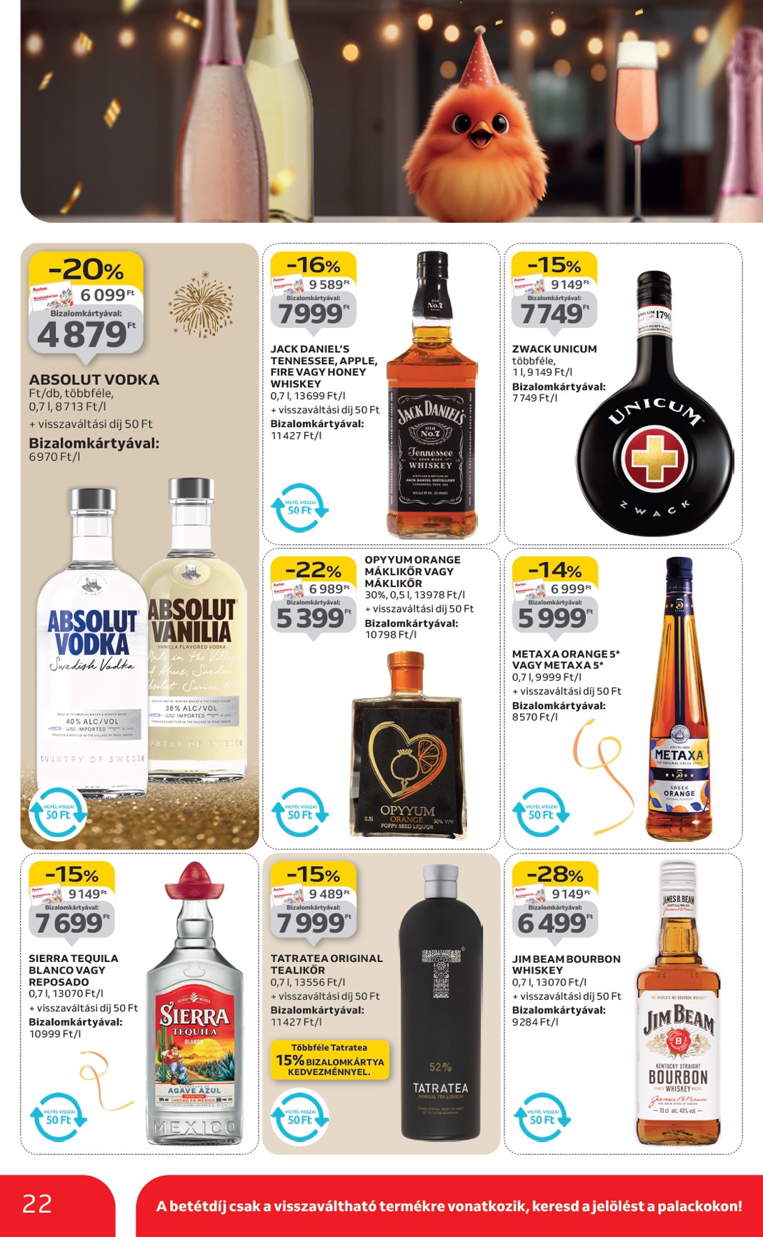 auchan - Auchan Hipermarket akciós újság, érvényes 12.27. - 12.31. - page: 22