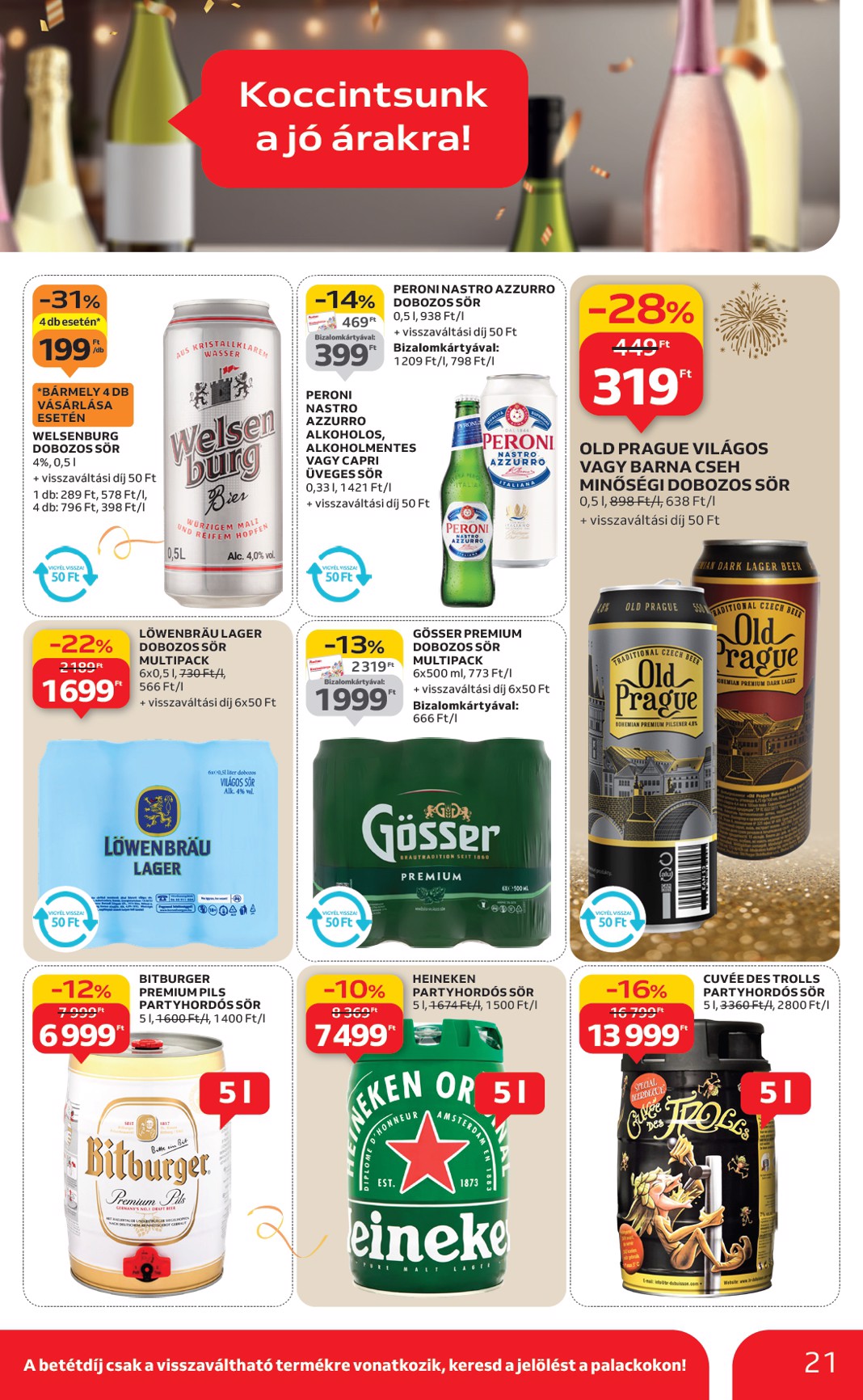 auchan - Auchan Hipermarket akciós újság, érvényes 12.27. - 12.31. - page: 21