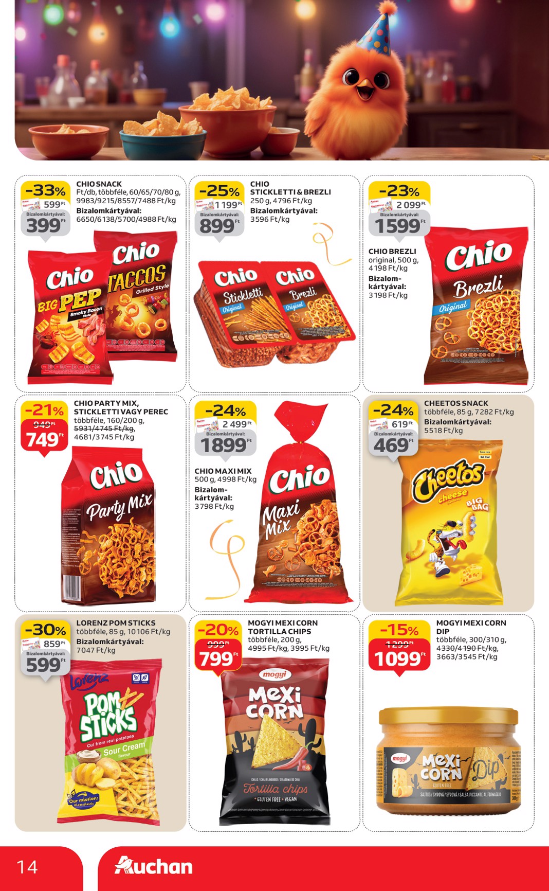 auchan - Auchan Hipermarket akciós újság, érvényes 12.27. - 12.31. - page: 14