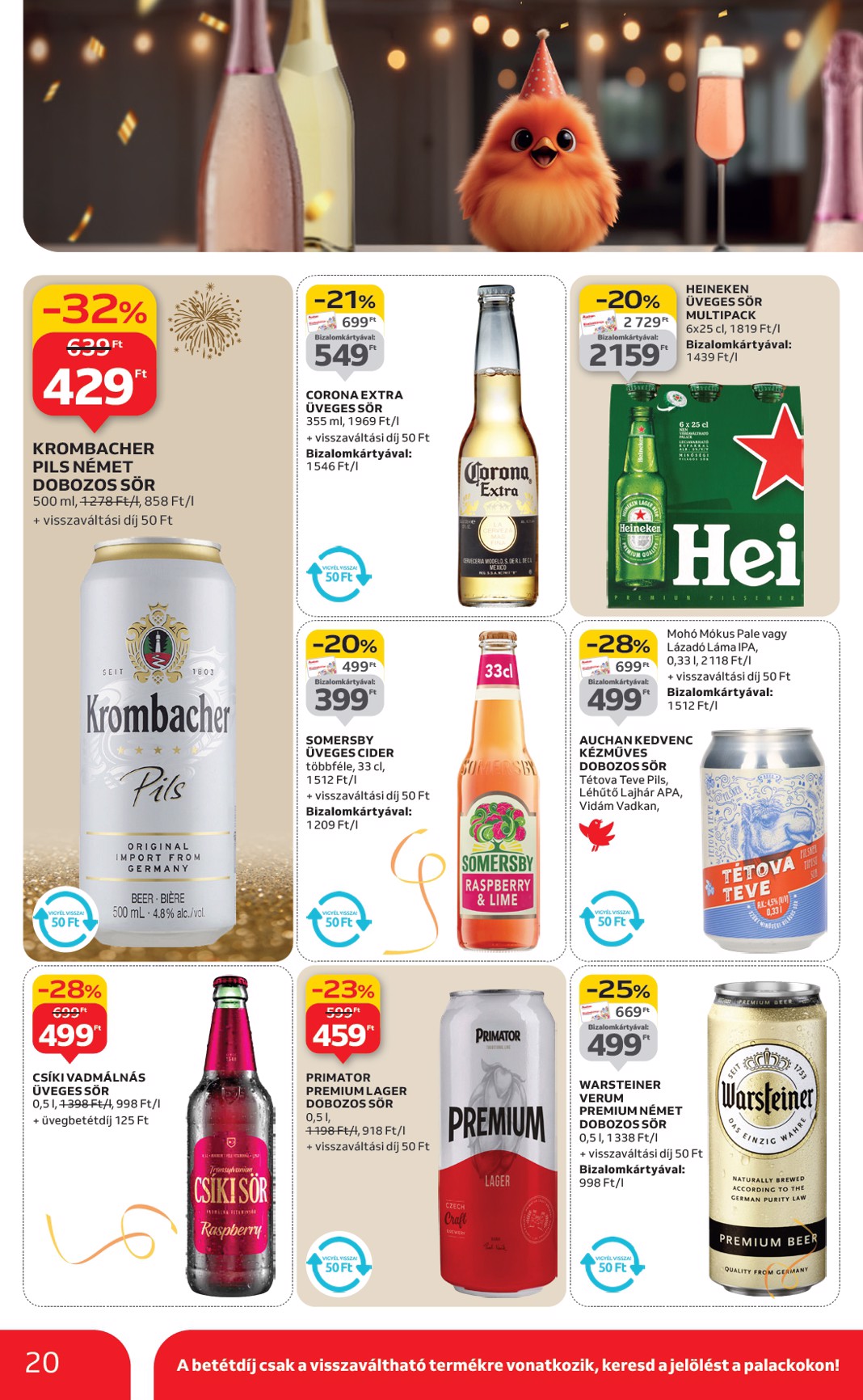 auchan - Auchan Hipermarket akciós újság, érvényes 12.27. - 12.31. - page: 20