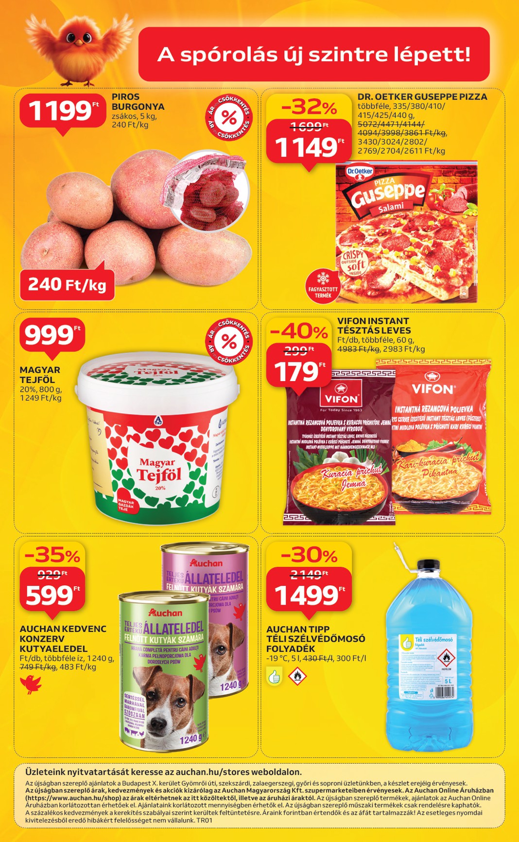 auchan - Auchan szupermarket akciós újság, érvényes 01.02. - 01.07. - page: 12