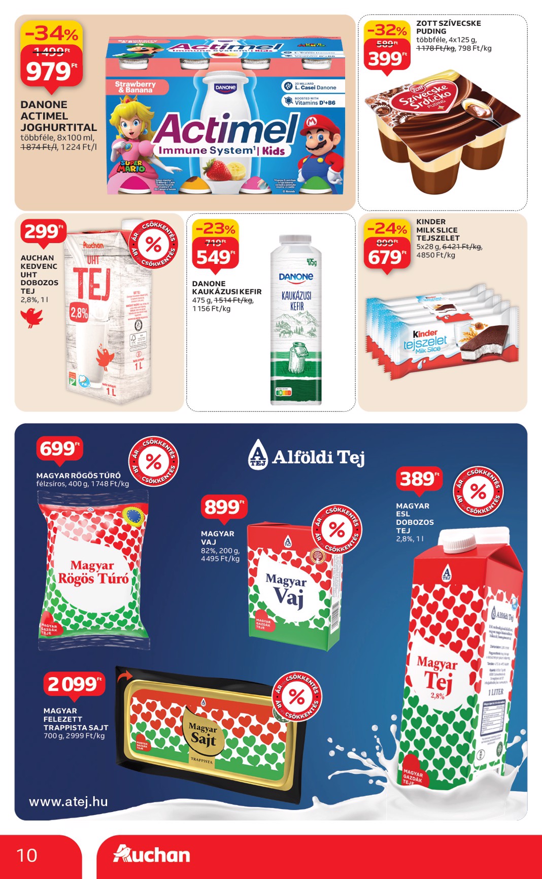 auchan - Auchan Hipermarket akciós újság, érvényes 01.02. - 01.07. - page: 10