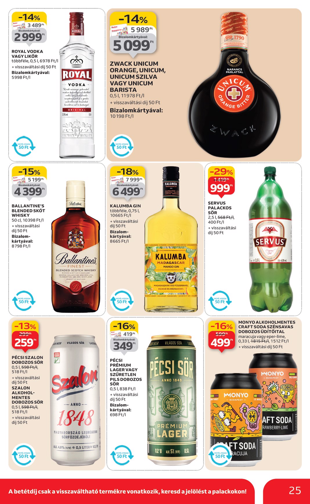 auchan - Auchan Hipermarket akciós újság, érvényes 01.02. - 01.07. - page: 25