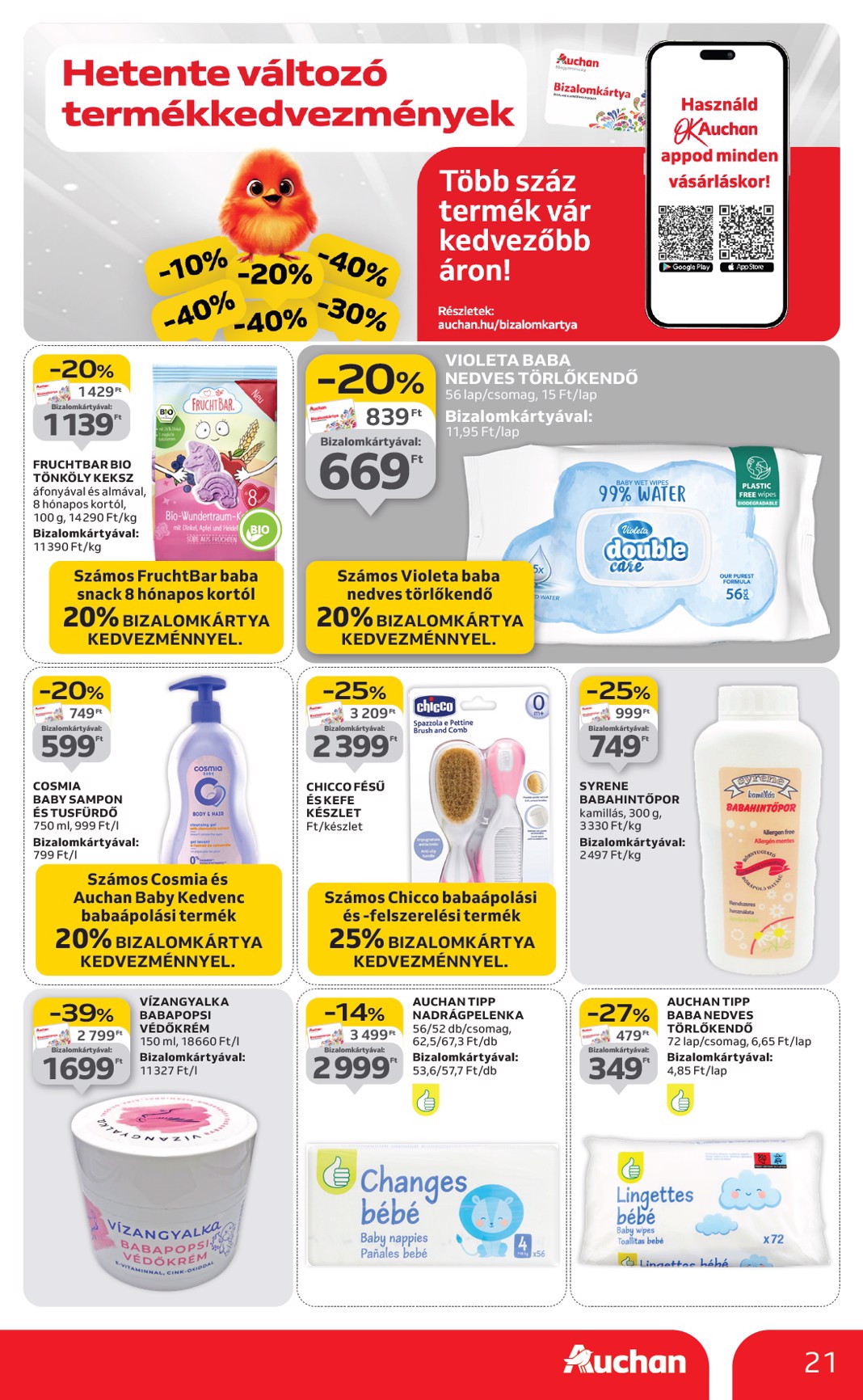 auchan - Auchan Hipermarket akciós újság, érvényes 01.02. - 01.07. - page: 21