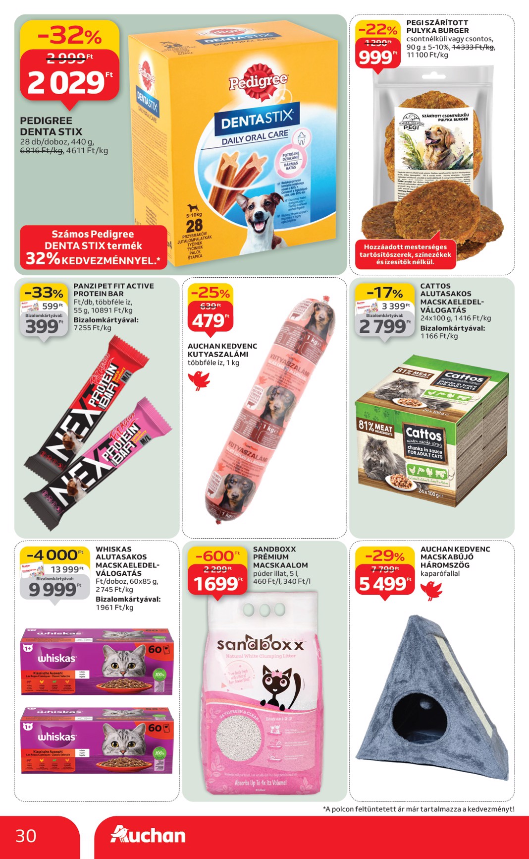 auchan - Auchan Hipermarket akciós újság, érvényes 01.02. - 01.07. - page: 30