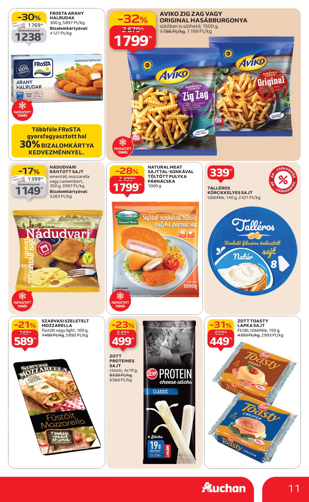 auchan - Auchan Hipermarket akciós újság, érvényes 01.02. - 01.07. - page: 11