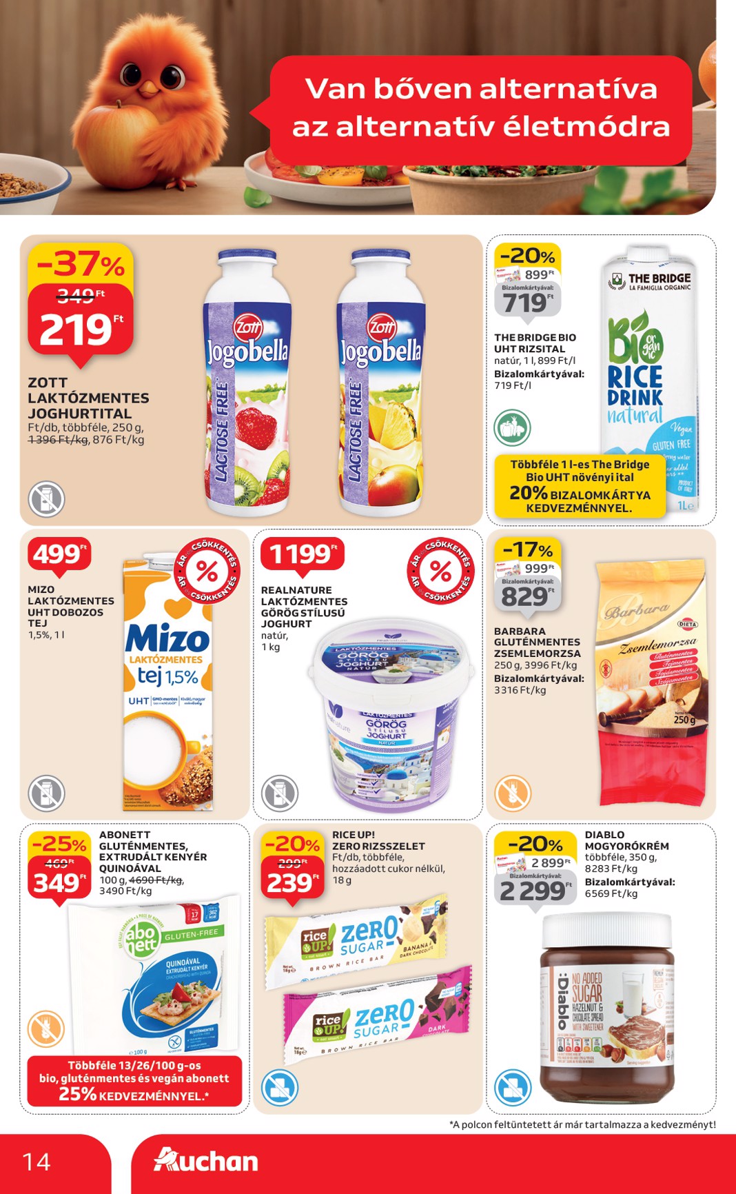 auchan - Auchan Hipermarket akciós újság, érvényes 01.02. - 01.07. - page: 14