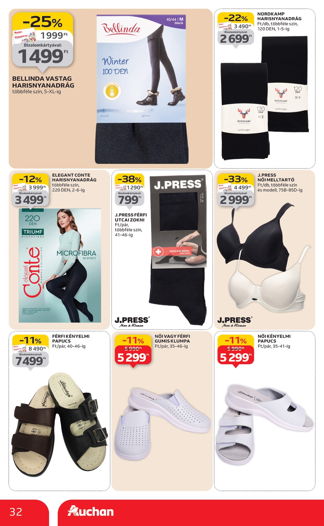 auchan - Auchan Hipermarket akciós újság, érvényes 01.02. - 01.07. - page: 32