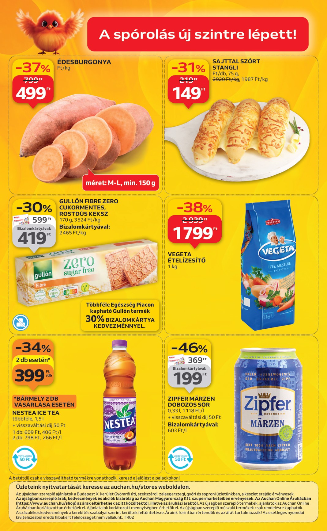 auchan - Auchan szupermarket akciós újság, érvényes 01.08. - 01.14. - page: 16