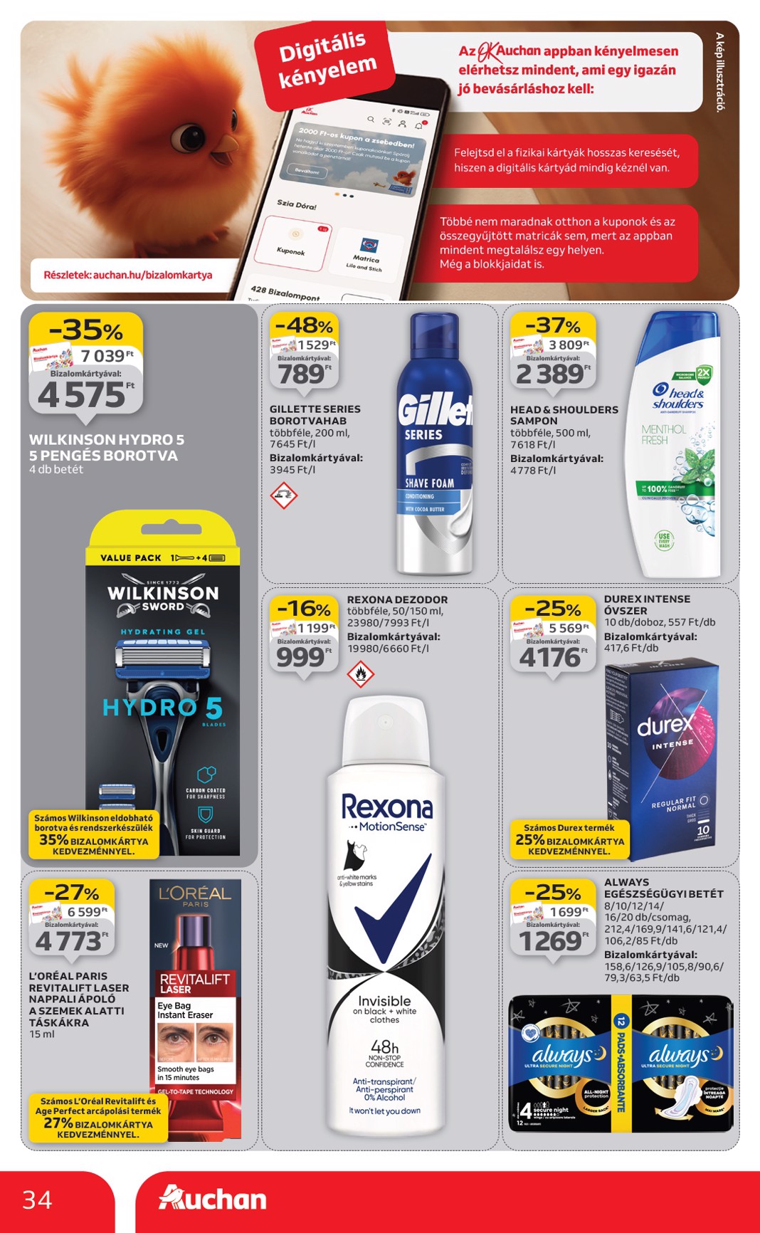 auchan - Auchan Hipermarket akciós újság, érvényes 01.08. - 01.14. - page: 34