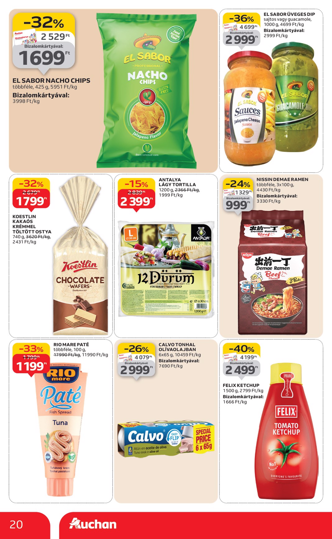 auchan - Auchan Hipermarket akciós újság, érvényes 01.08. - 01.14. - page: 20