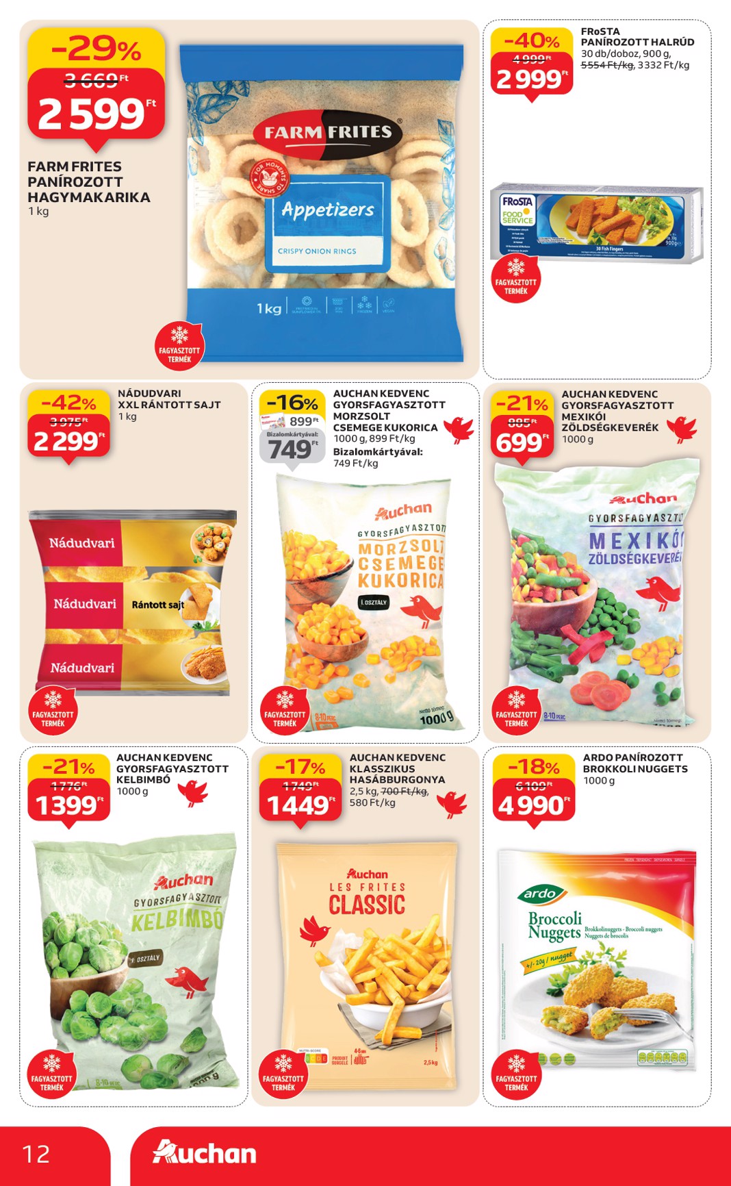 auchan - Auchan Hipermarket akciós újság, érvényes 01.08. - 01.14. - page: 12