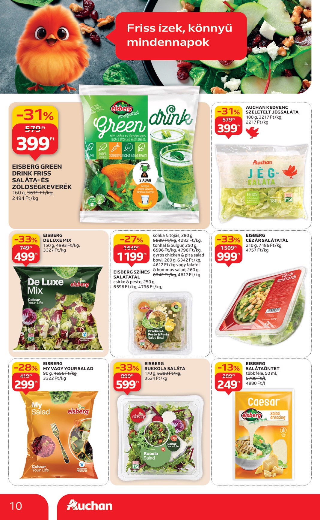 auchan - Auchan Hipermarket akciós újság, érvényes 01.08. - 01.14. - page: 10