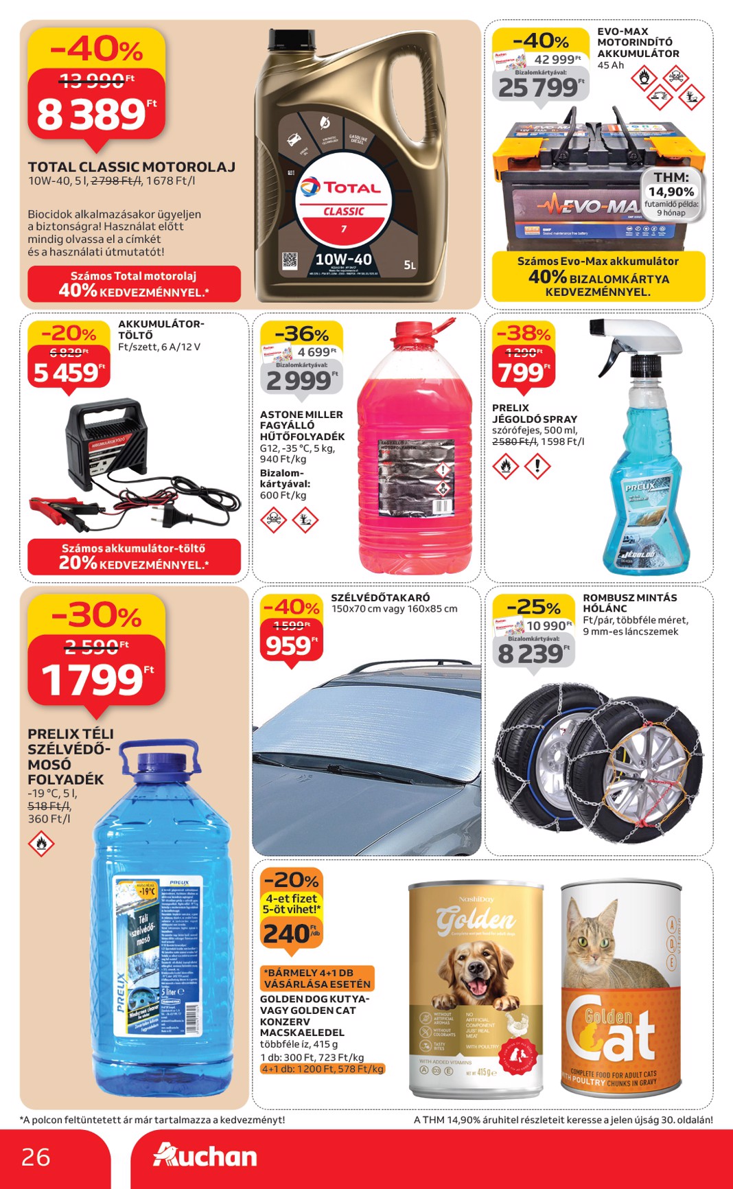 auchan - Auchan Hipermarket akciós újság, érvényes 01.15. - 01.21. - page: 26