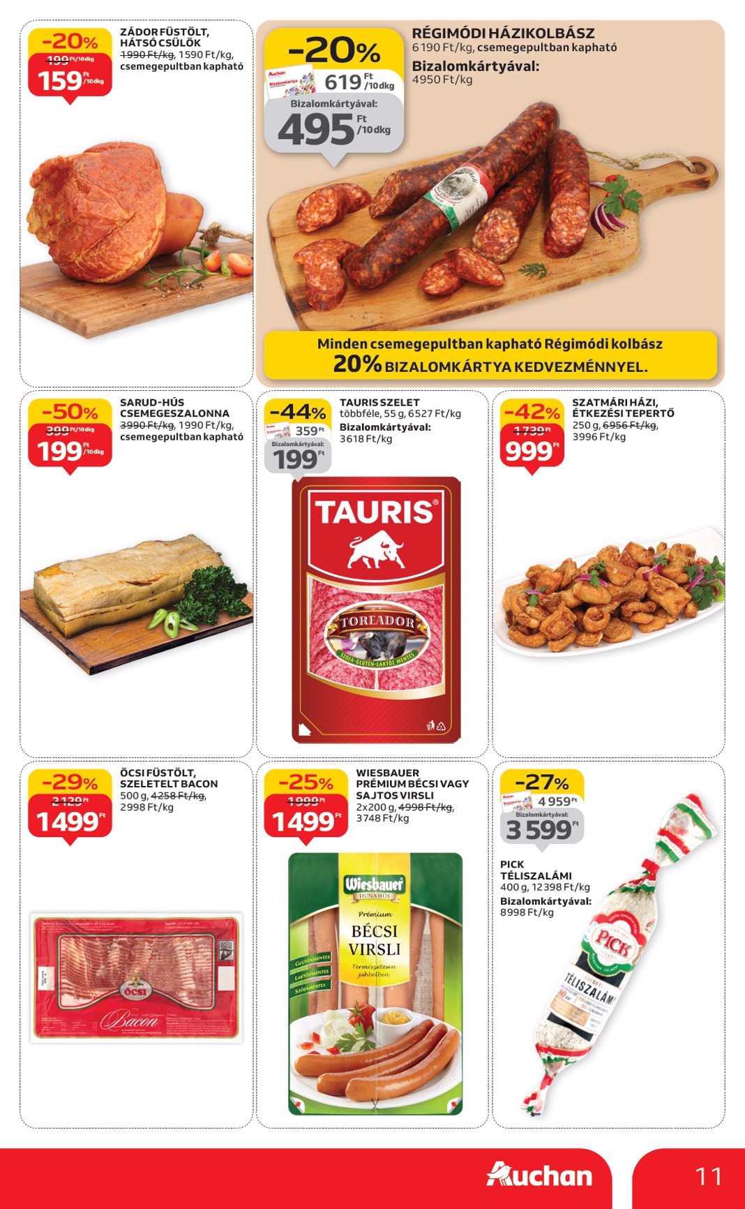 auchan - Auchan Hipermarket akciós újság, érvényes 01.15. - 01.21. - page: 11