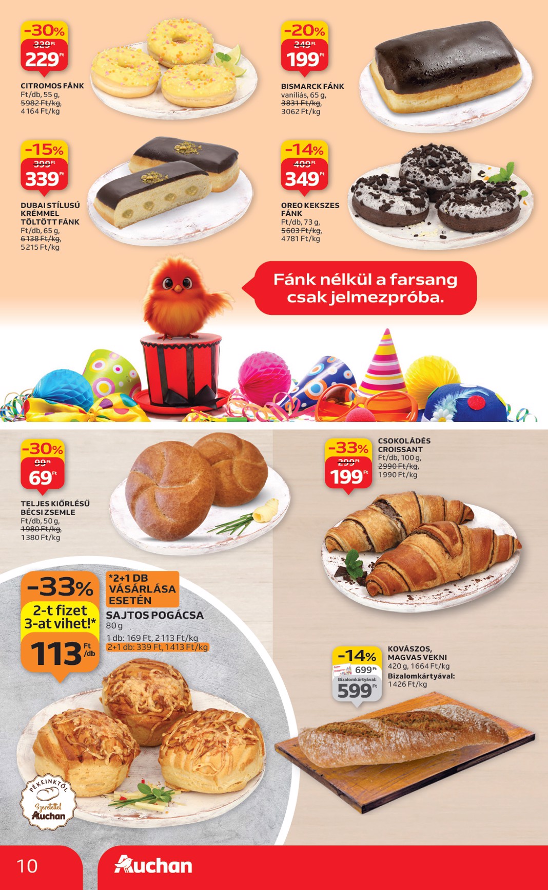 auchan - Auchan Hipermarket akciós újság, érvényes 01.15. - 01.21. - page: 10