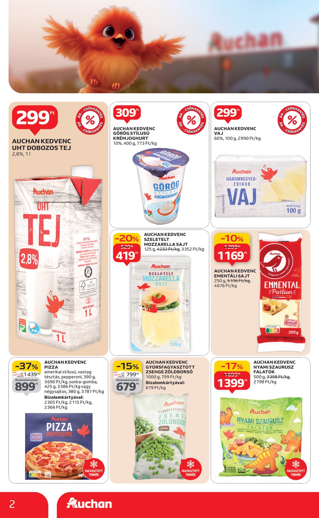 auchan - Auchan - Saját márkás ajánlataink akciós újság, érvényes 01.22. - 02.04. - page: 2