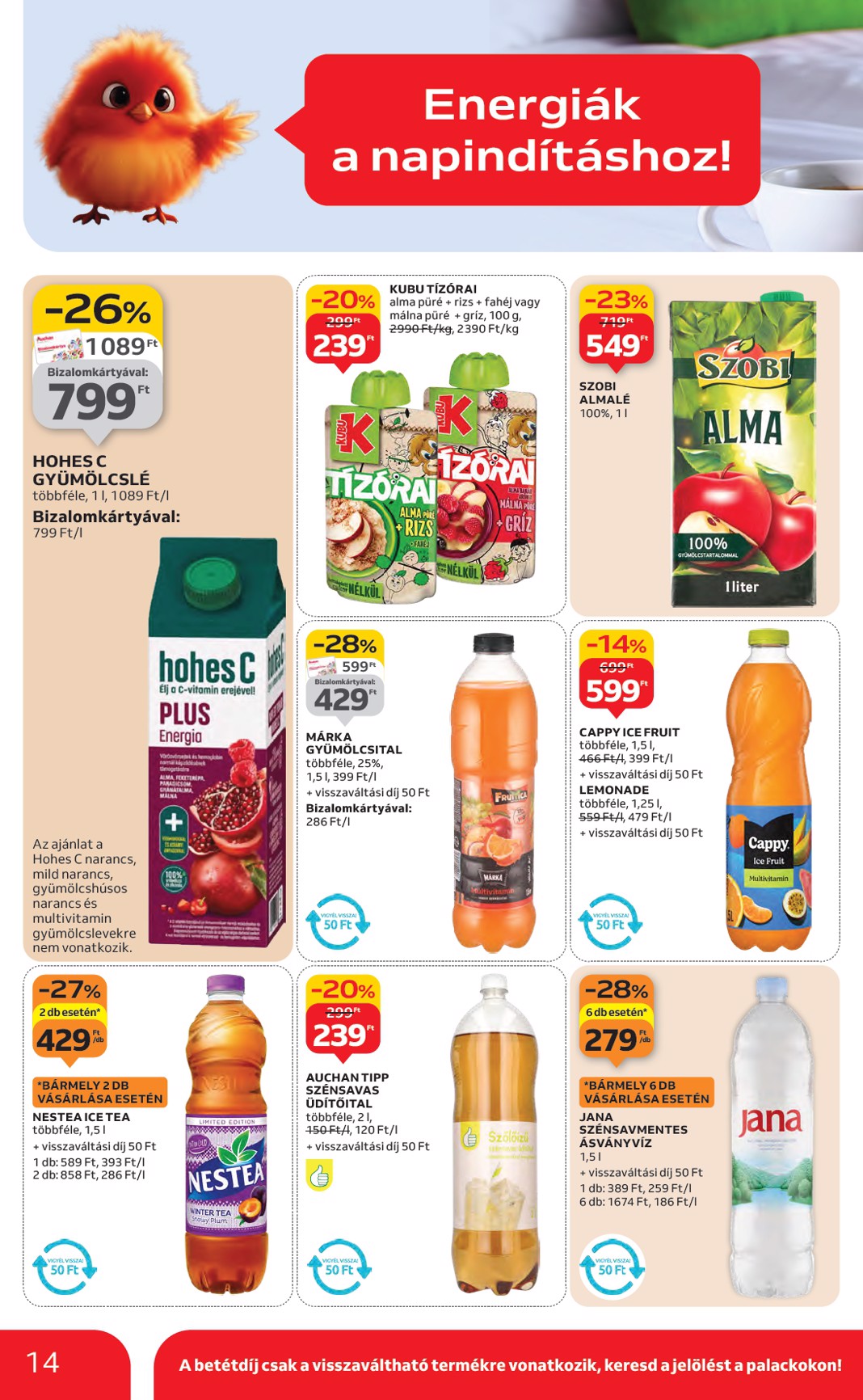 auchan - Auchan Hipermarket akciós újság, érvényes 01.22. - 01.28. - page: 14