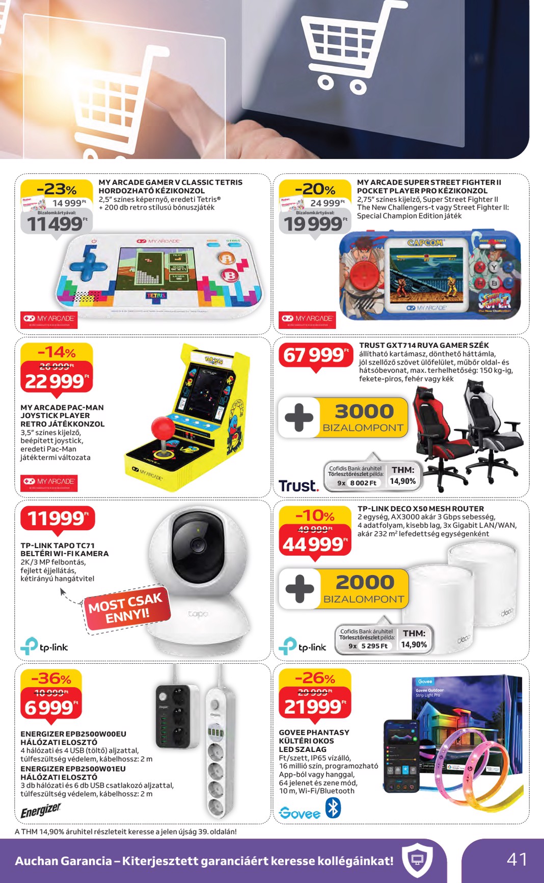 auchan - Auchan Hipermarket akciós újság, érvényes 01.22. - 01.28. - page: 41