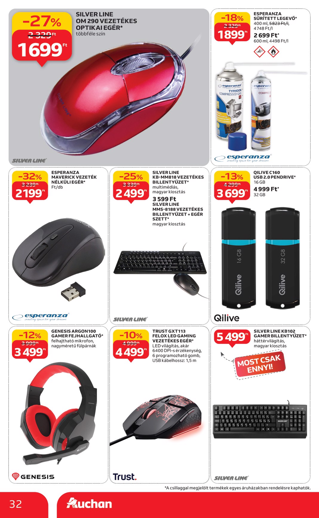 auchan - Auchan - Indítsd okosan az évet - Hipermarket ajánlatiank akciós újság, érvényes 01.15. - 02.04. - page: 32