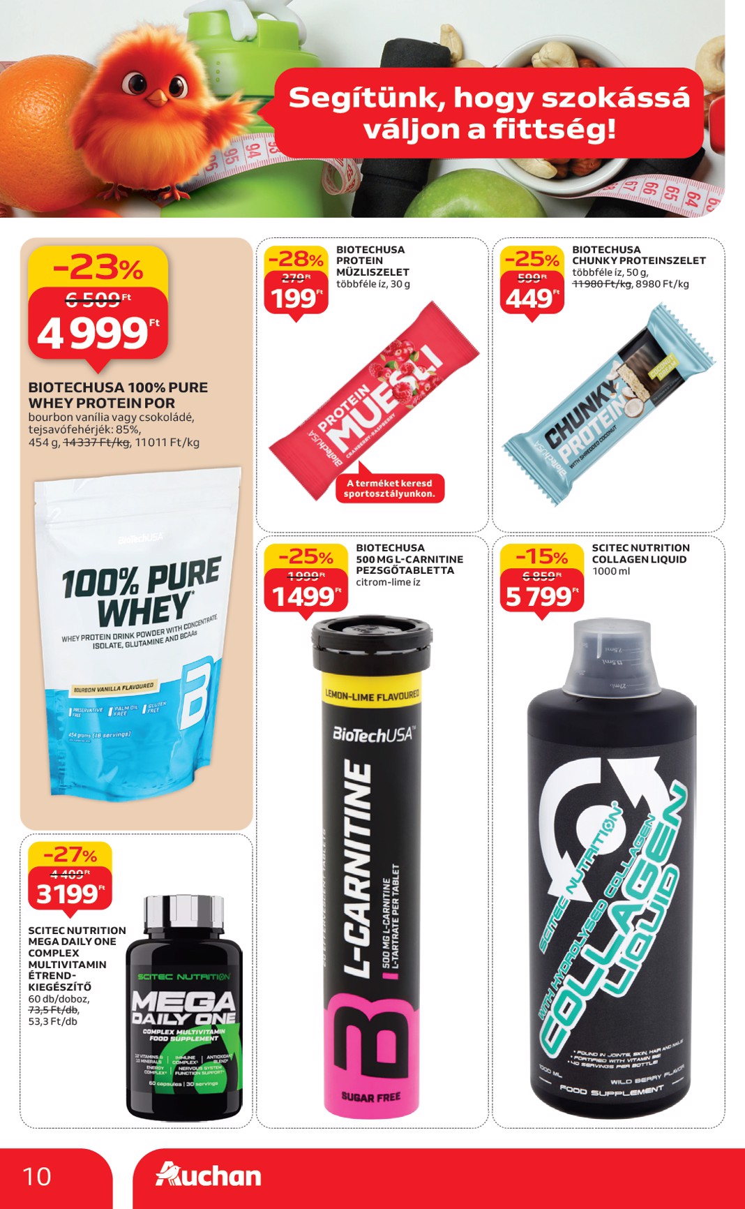 auchan - Auchan - Indítsd okosan az évet - Hipermarket ajánlatiank akciós újság, érvényes 01.15. - 02.04. - page: 10