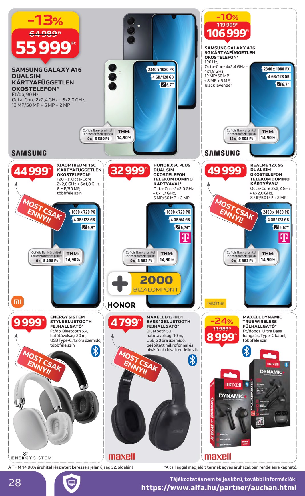 auchan - Auchan Hipermarket akciós újság, érvényes 01.29. - 02.04. - page: 28