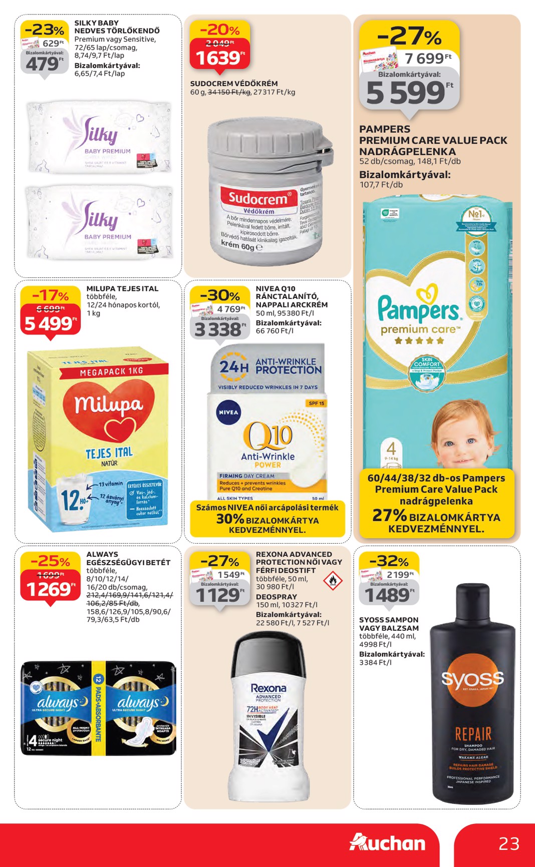 auchan - Auchan Hipermarket akciós újság, érvényes 01.29. - 02.04. - page: 23