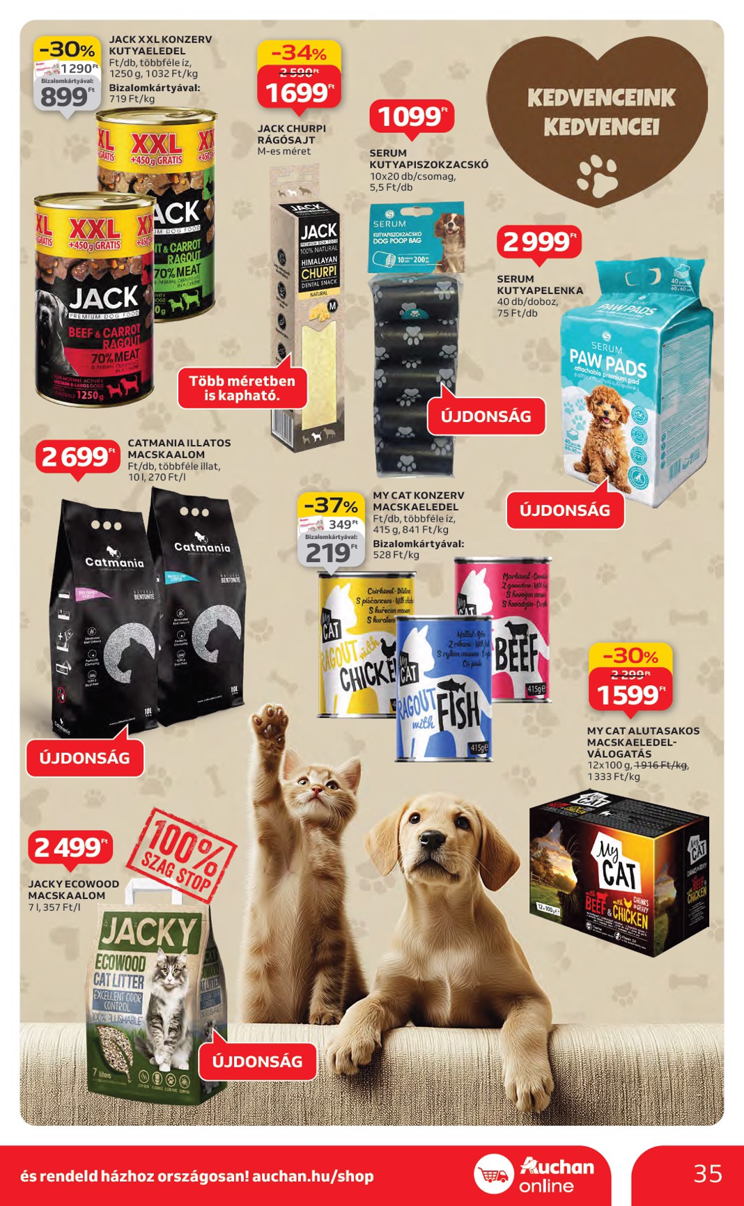 auchan - Auchan Hipermarket akciós újság, érvényes 01.29. - 02.04. - page: 35