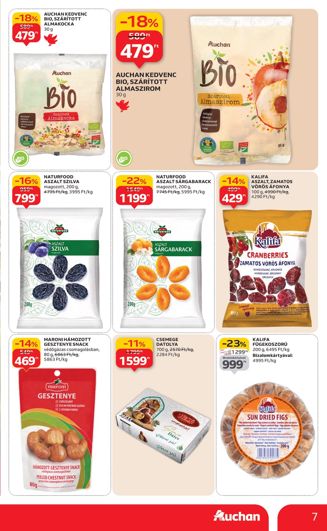 auchan - Auchan Hipermarket akciós újság, érvényes 01.29. - 02.04. - page: 7