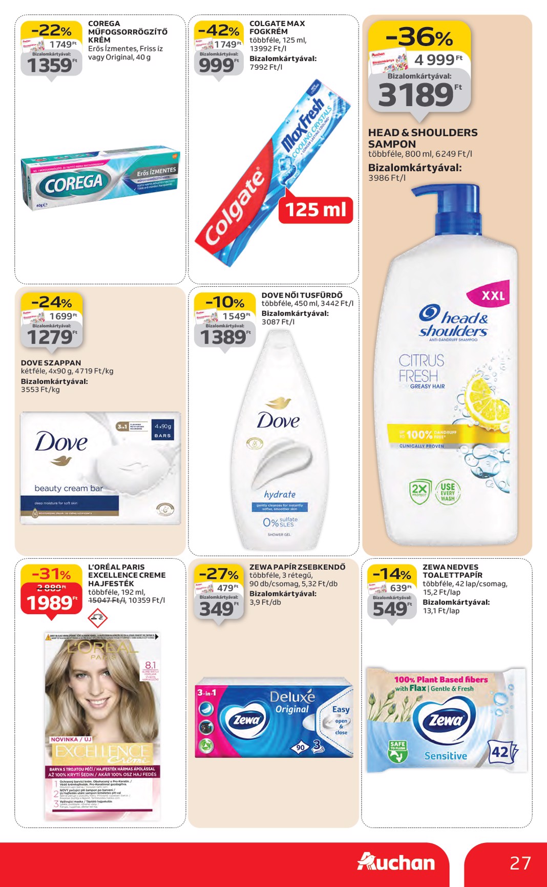 auchan - Auchan Hipermarket akciós újság, érvényes 01.29. - 02.04. - page: 27