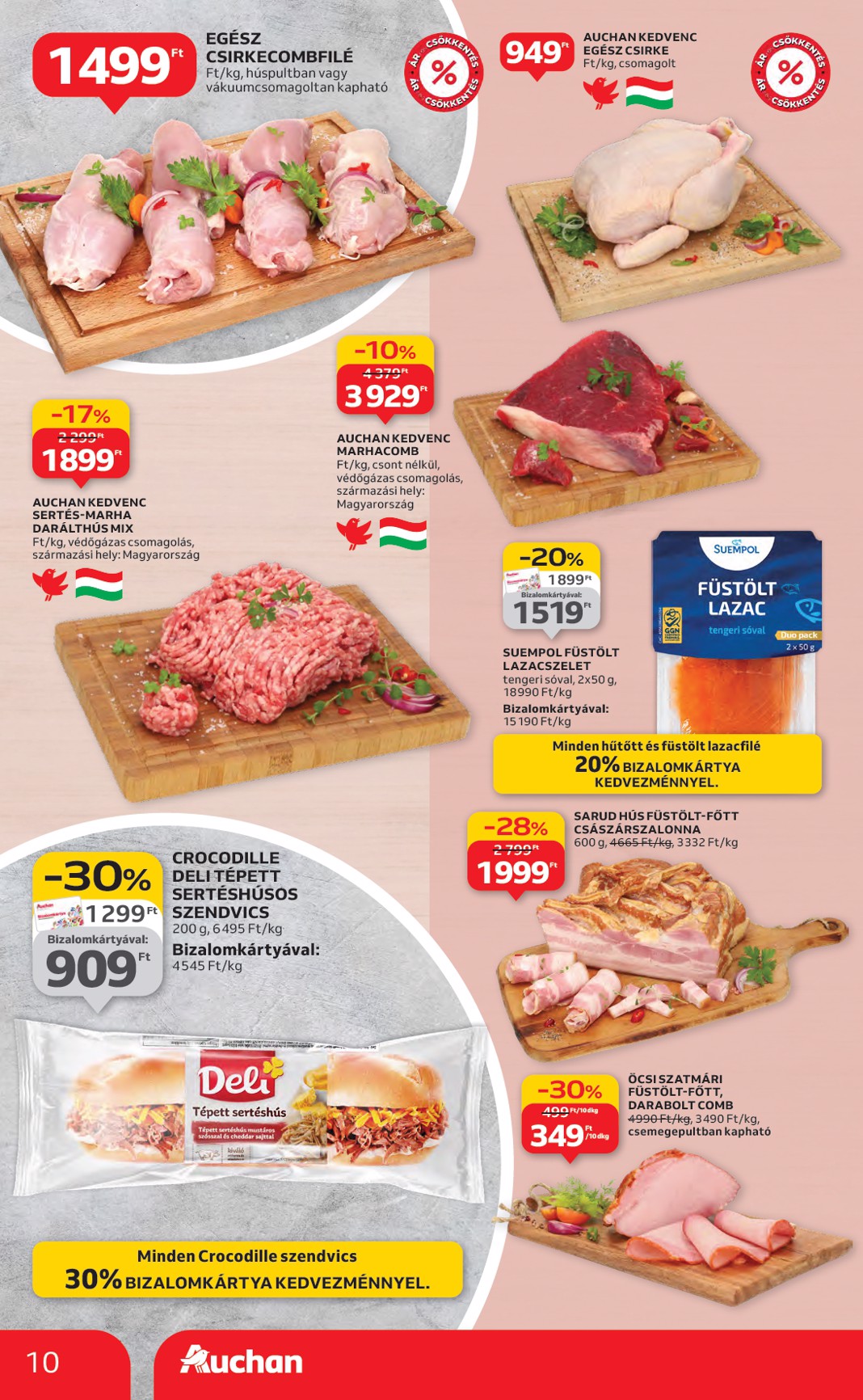 auchan - Auchan Hipermarket akciós újság, érvényes 01.29. - 02.04. - page: 10